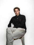 Black Classic Marjing Polo