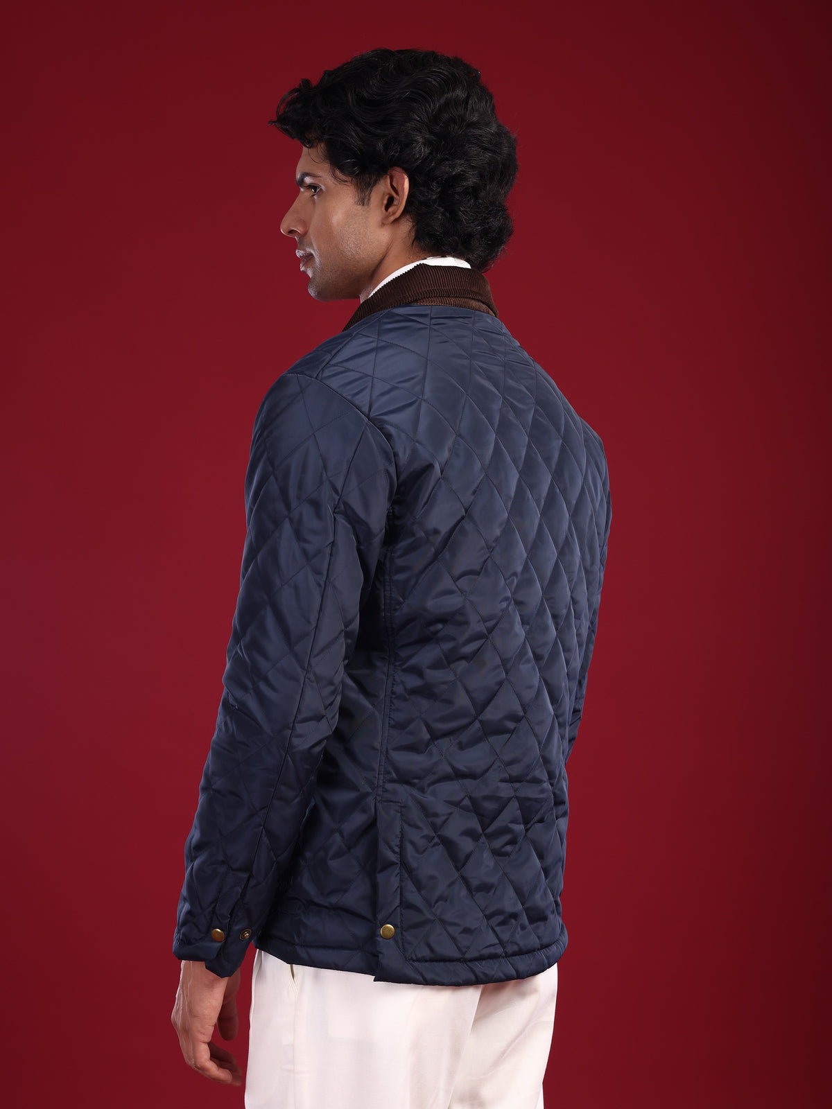 The Tagore Jacket: Prrusian Blue