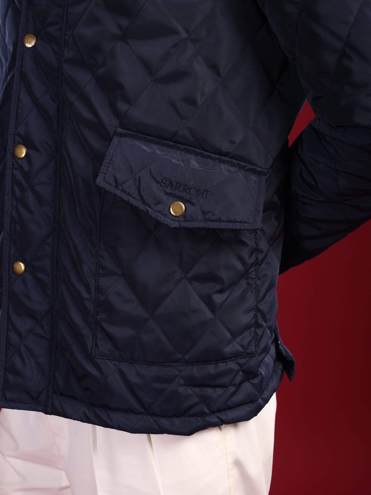 The Tagore Jacket: Prrusian Blue