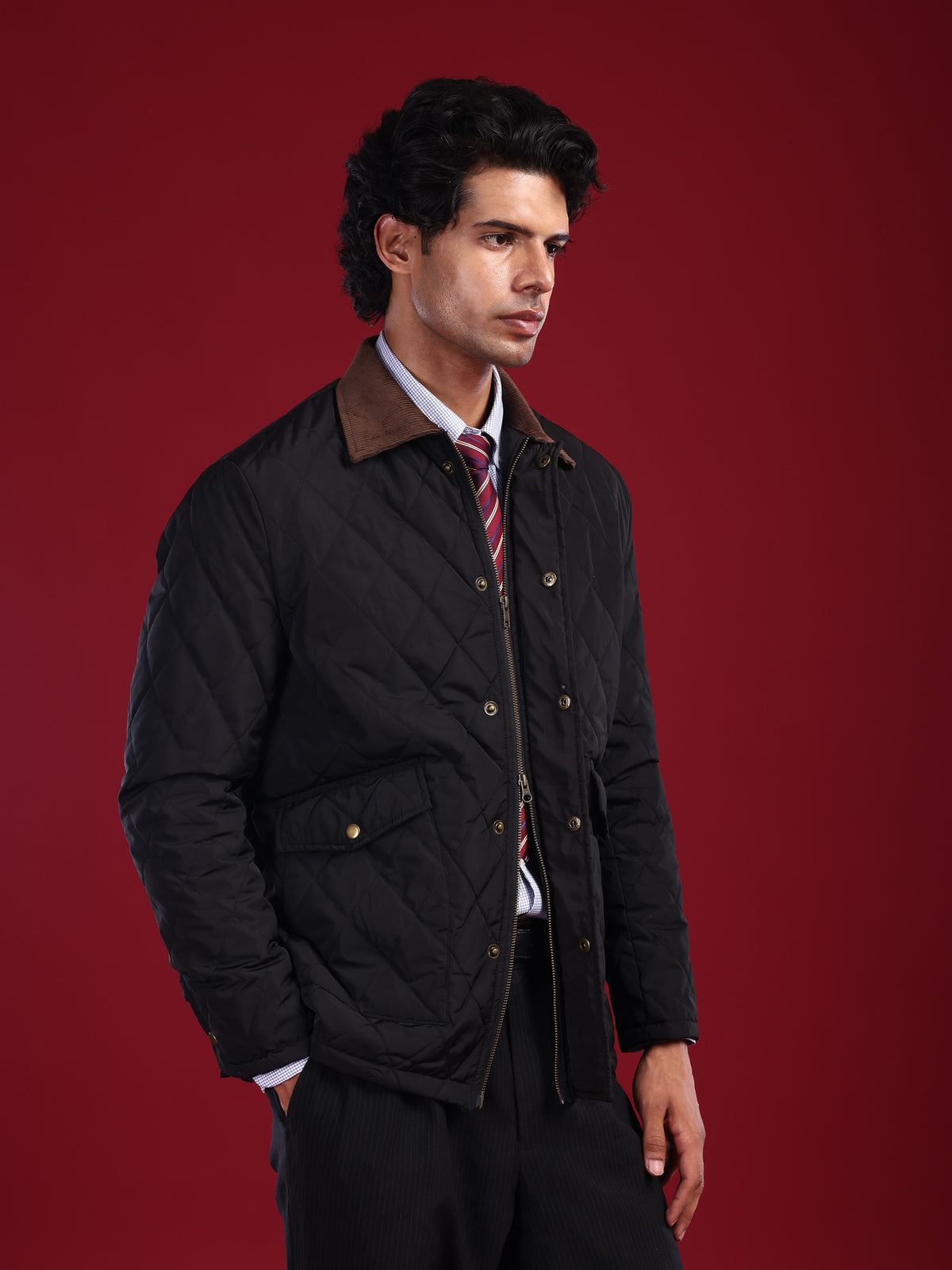 The Tagore Jacket: Black