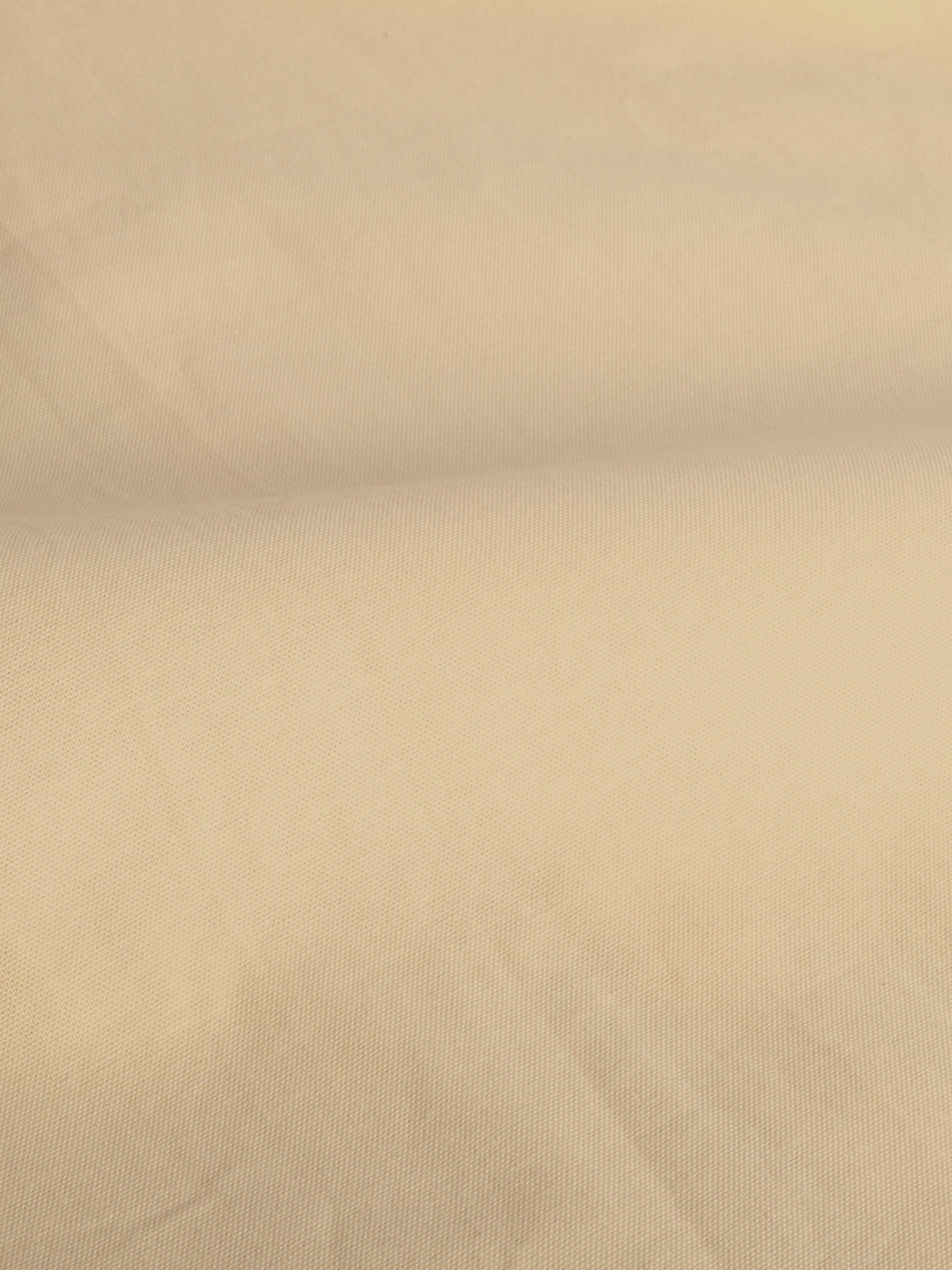 The Rawal: Slim Fit Solid Yellow Oxford Shirt