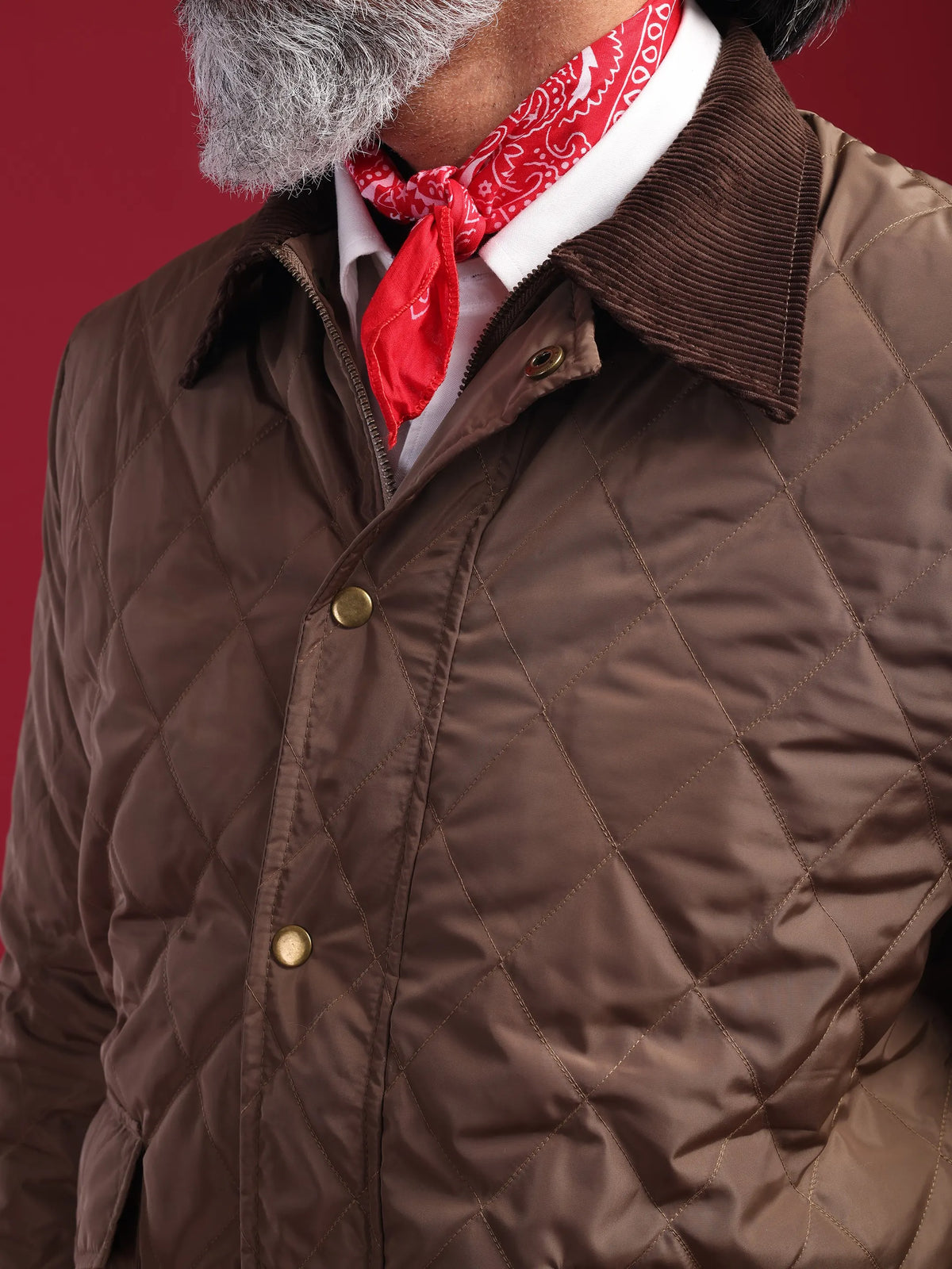 The Tagore Jacket: Mocha Brown