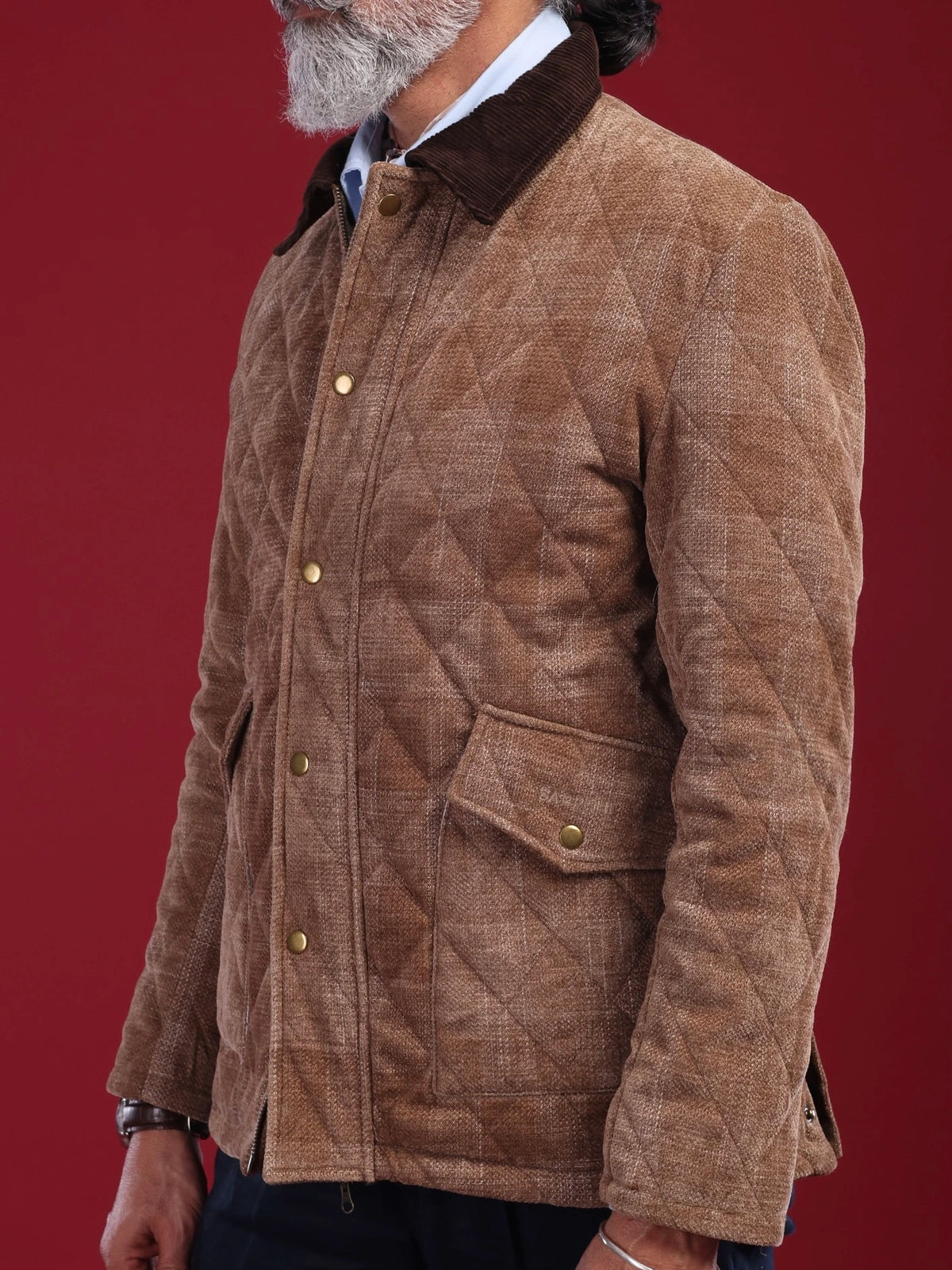 The Tagore Jacket: Brooklyn Check Woolen Jacket (Special Edition)