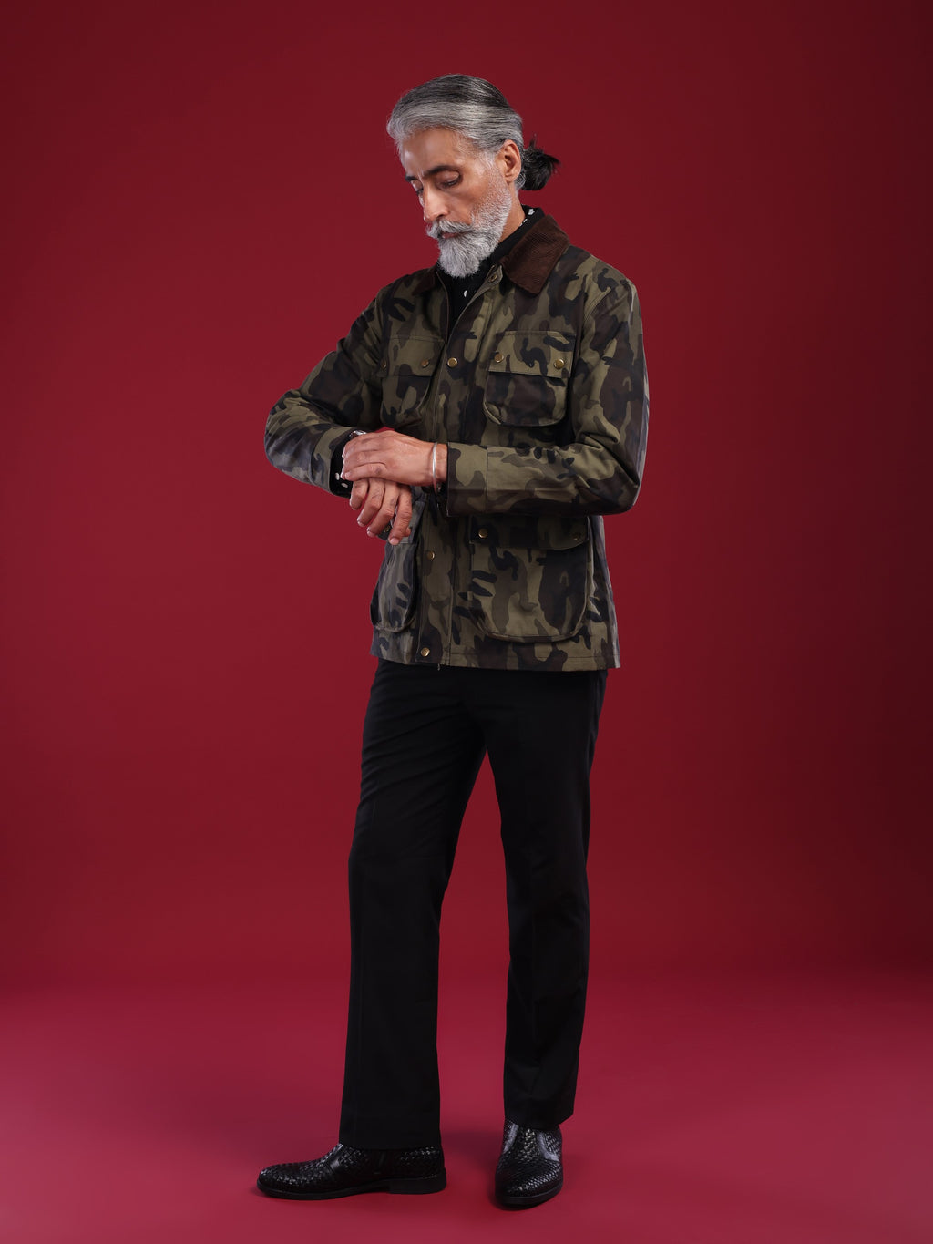 THE GORKHA JACKET: Guerilla Waxed Jacket ( Special Edition )