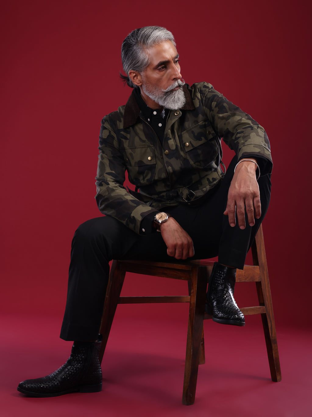 THE GORKHA JACKET: Guerilla Waxed Jacket ( Special Edition )