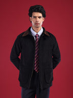 The Arjuna Jacket: Black Corduroy jacket