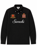 Black Marjing Heritage Polo