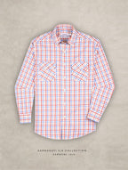 The Karikala: Slim Fit Summer Check Poplin Shirt