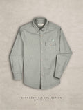The Udai: Slim Fit Supima Cotton Checkered Pista Shirt