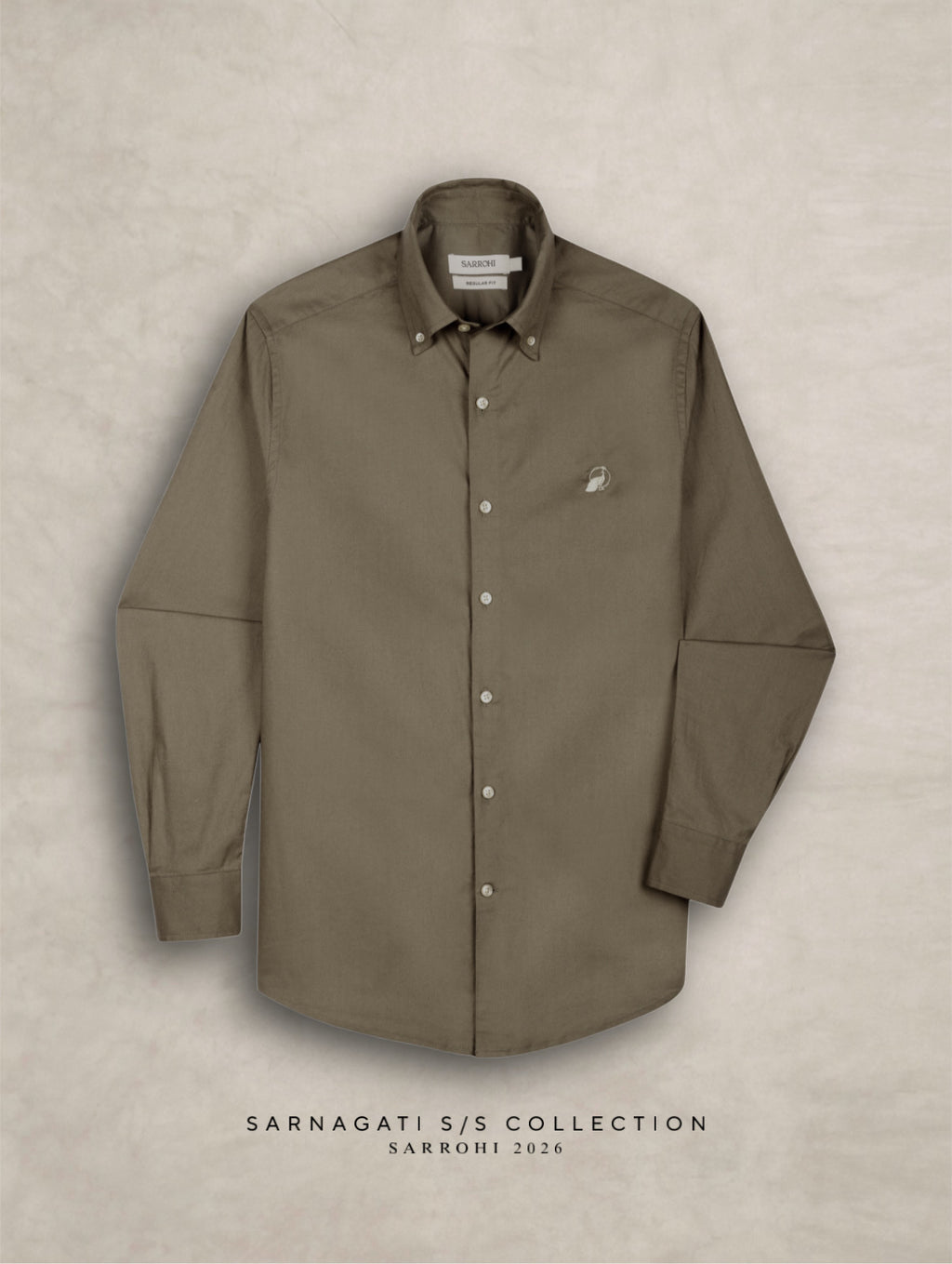 The Rawal: Slim Fit Solid Pista Oxford Shirt