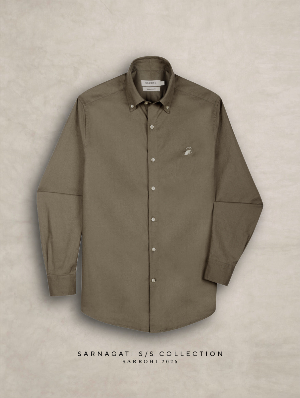 The Rawal: Slim Fit Solid Pista Oxford Shirt