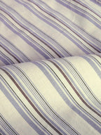 The Karikala: Slim Fit Striped Grey Poplin Shirt