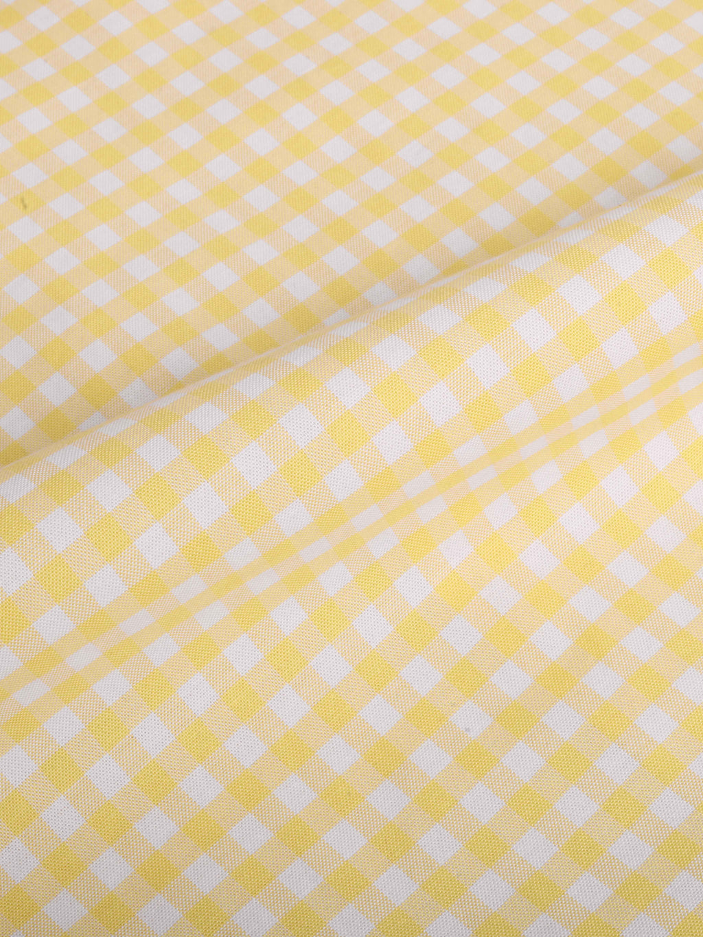 The Karikala: Slim Fit Checkered Yellow Oxford Shirt