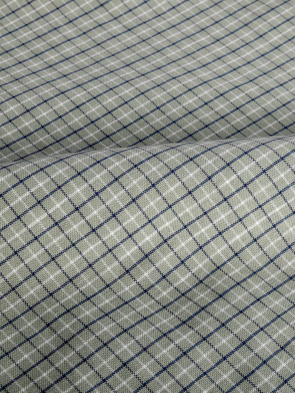 The Udai: Slim Fit Supima Cotton Checkered Pista Shirt