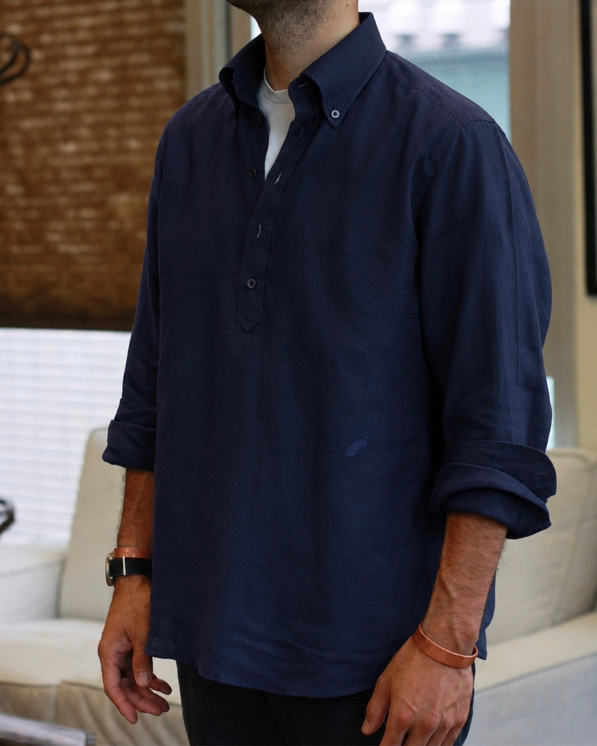 The Marwar Imperial Blue Kurta