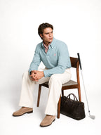 Powder Blue Classic Marjing Polo
