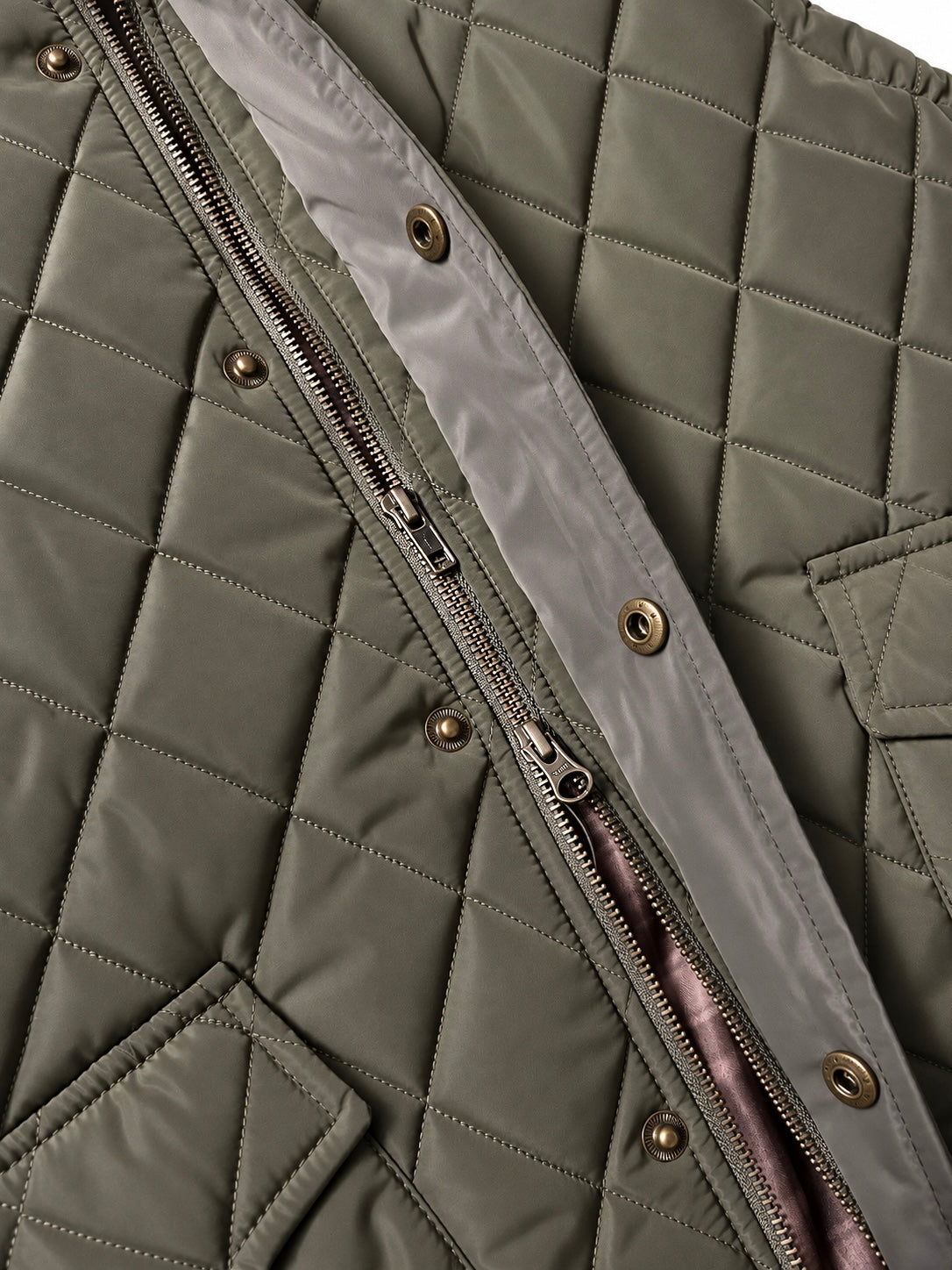 The Tagore Jacket: Olive Green Gilet