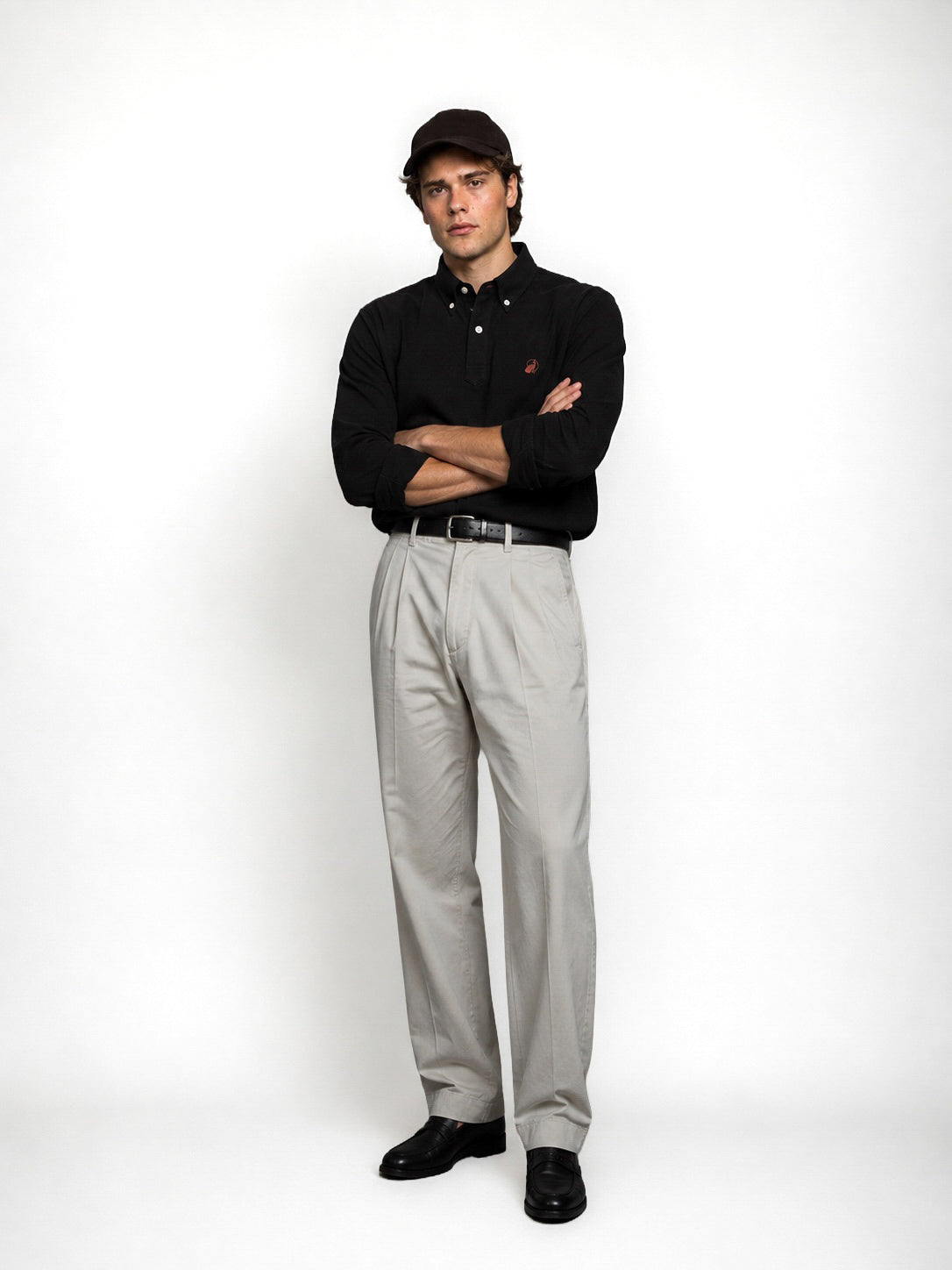 Black Classic Marjing Polo