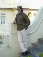 The Marwar Olive Green Kurta