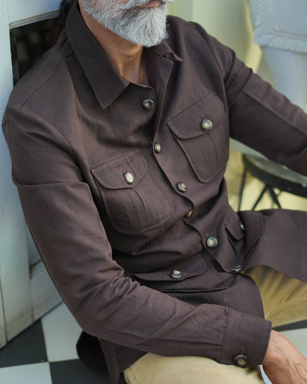 The Bose Brown Field Shirt