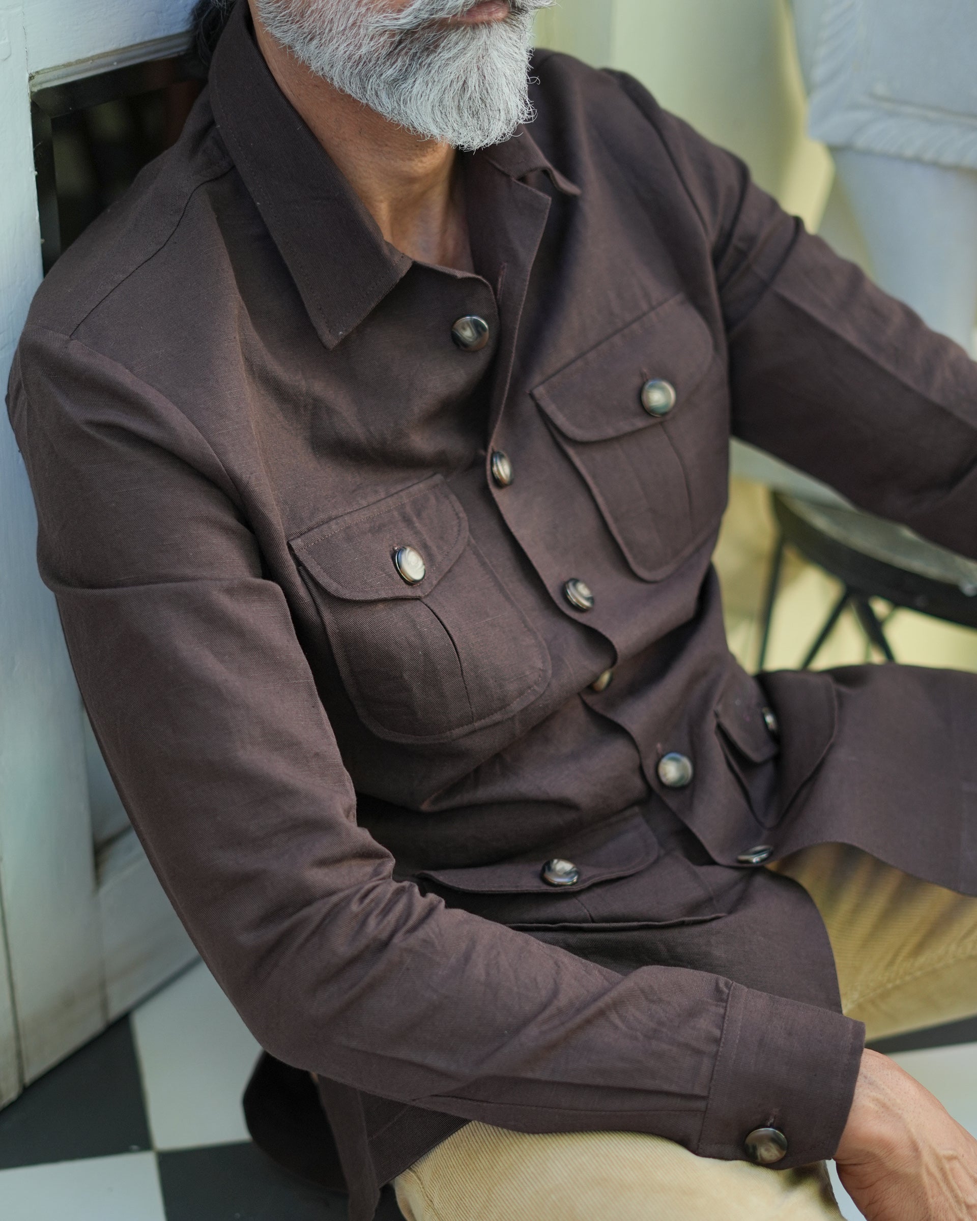 The Bose Brown Field Shirt