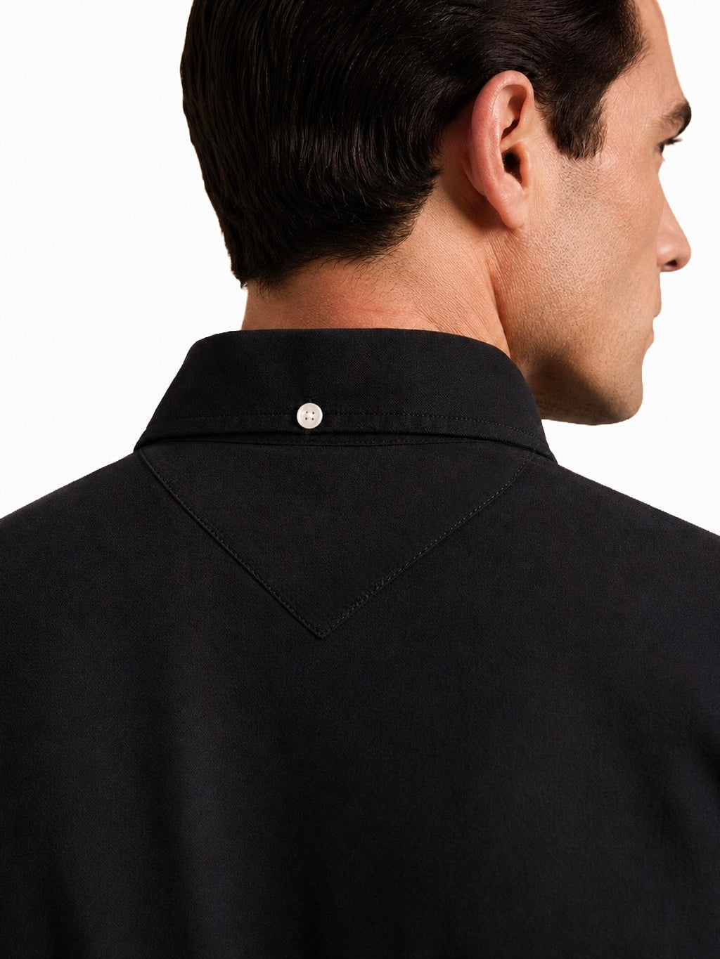 Black Marjing Heritage Polo