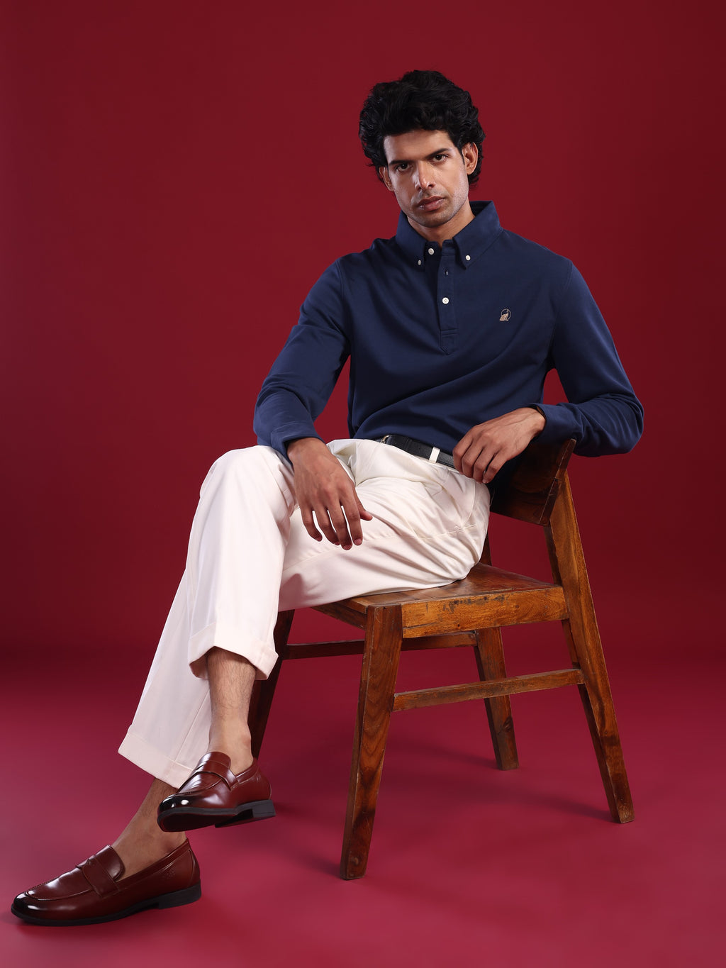 Lapis Blue Classic Marjing Polo