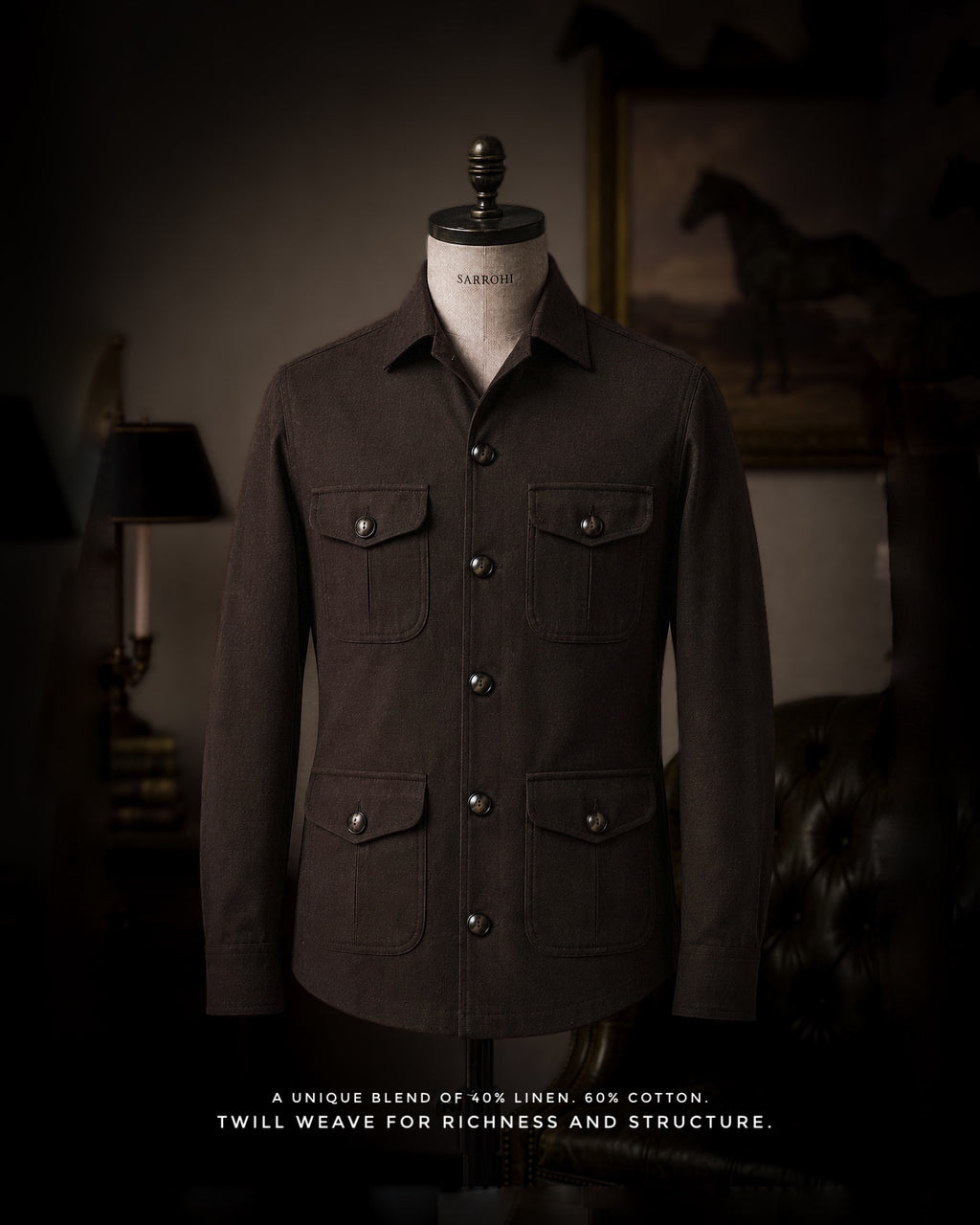 The Bose Brown Field Shirt