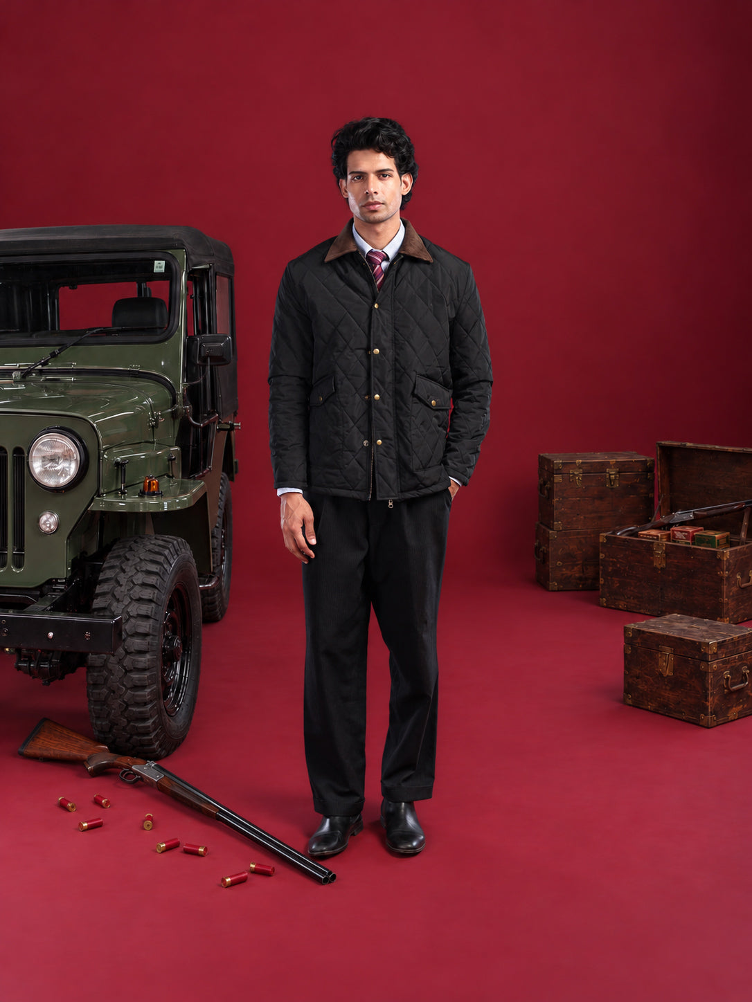 The Tagore Jacket: Black