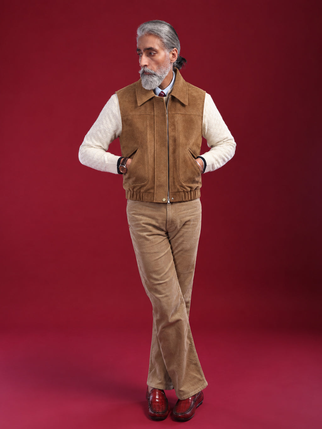 Rojullo Suede Gillet