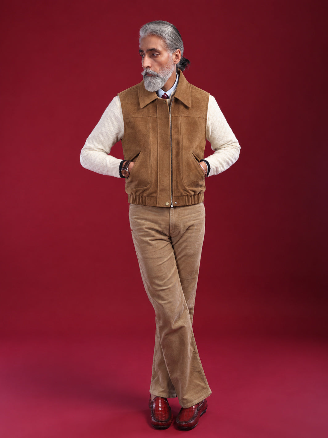 Rojullo Suede Gillet