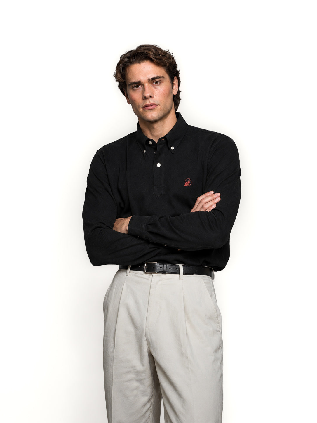 Black Classic Marjing Polo