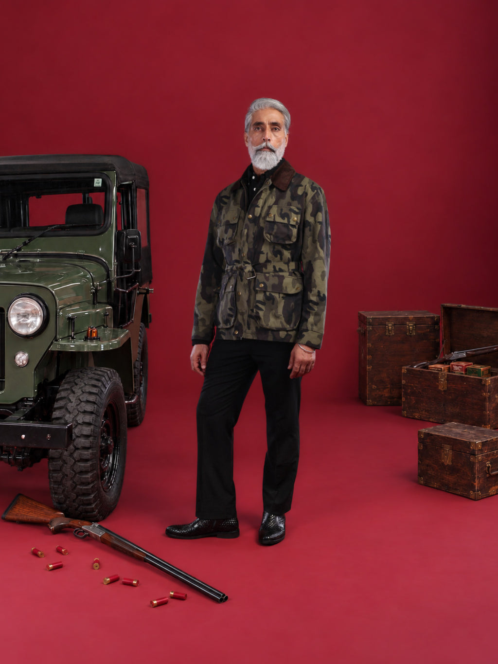 THE GORKHA JACKET: Guerilla Waxed Jacket ( Special Edition )