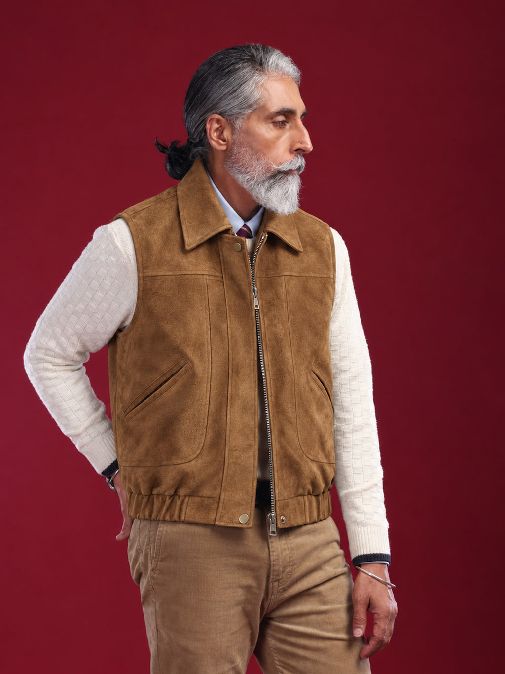 Rojullo Suede Gillet