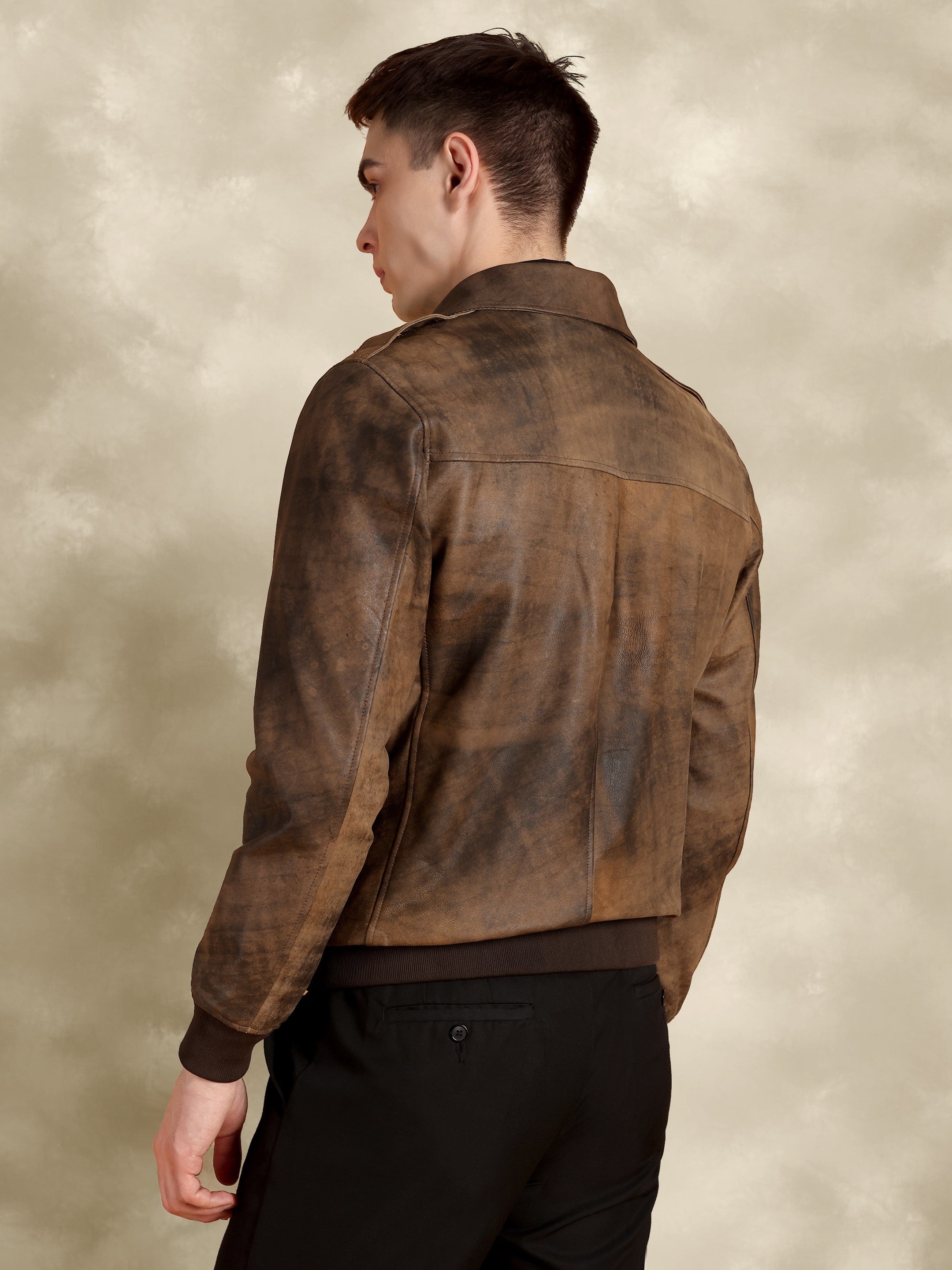 The Anante Men's Leather Jacket