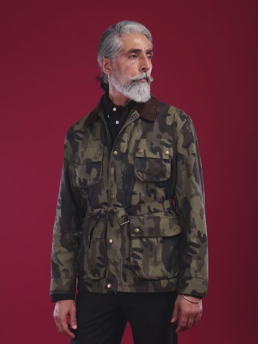 THE GORKHA JACKET: Guerilla Waxed Jacket ( Special Edition )