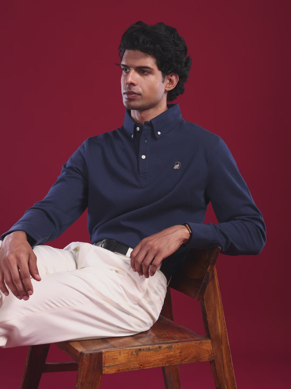Lapis Blue Classic Marjing Polo