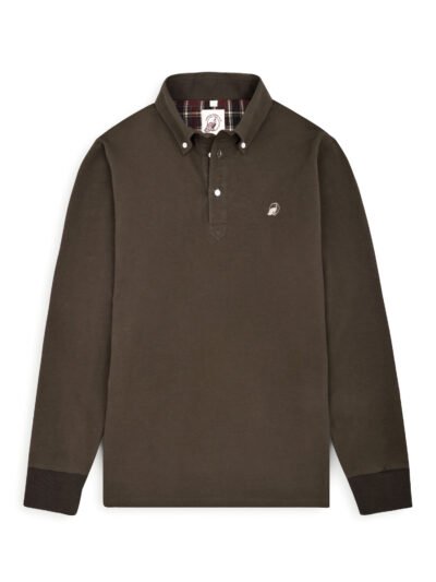 Full Sleeve Brown With Embroidery