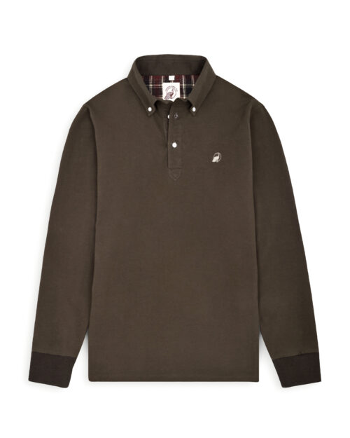 Full Sleeve Brown With Embroidery