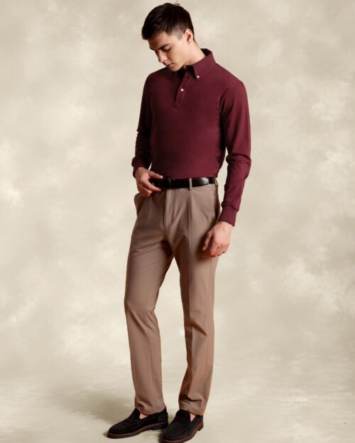 Full Sleeve Maroon With Embroidery