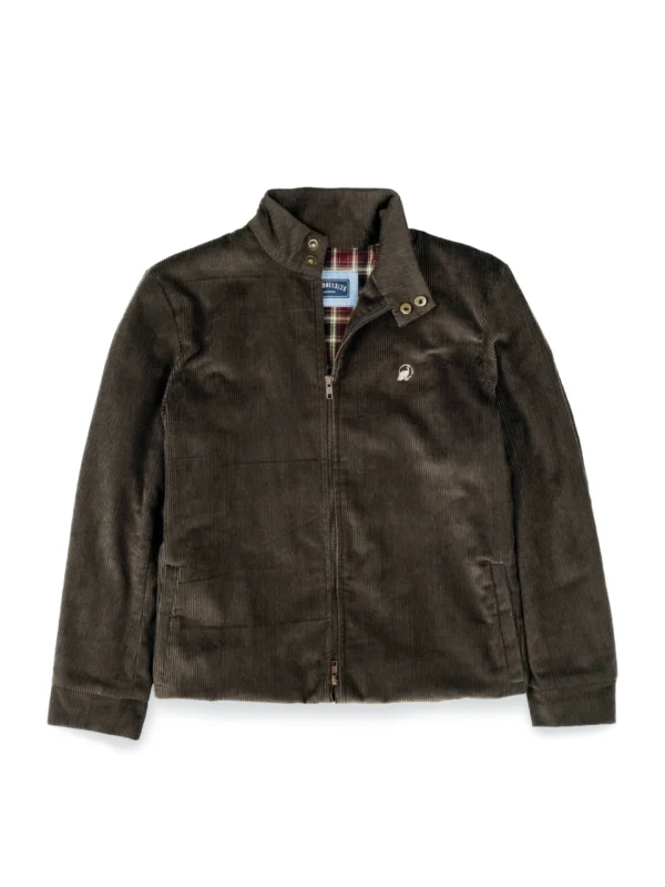 Patiala Corduroy Jacket With Double Side Zipper